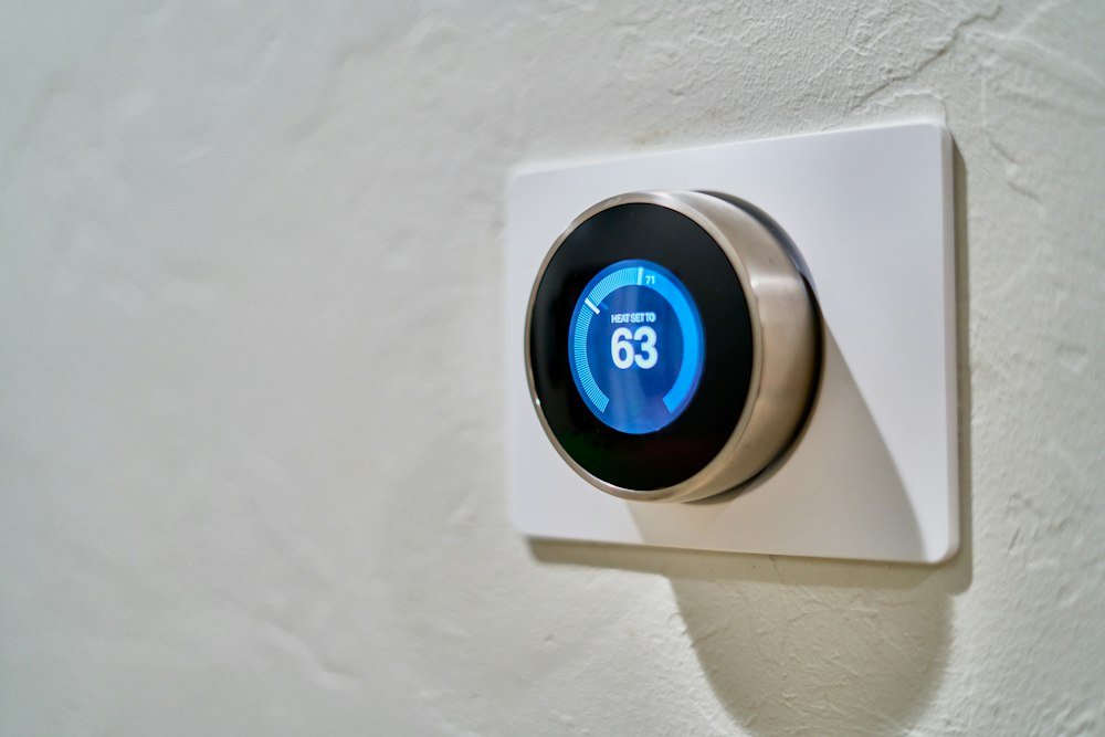 High efficiency modern air conditioner setup